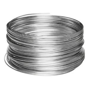 Bobina Alambre Aluminio 1.5 Mm  Cerco Electrico x 100 mts con carretel