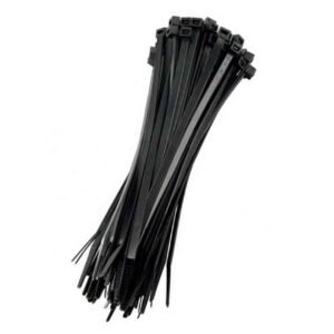 Precinto Plastico Nylon 3,6mmx15cm Color Negro x 20 unidades