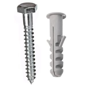 Kit de instalación Tirafondo y Tarugo