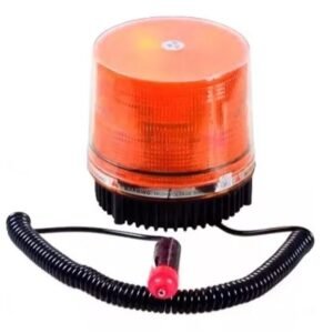 Baliza Base Magnetica 12v 48 Led Destellantes Naranja