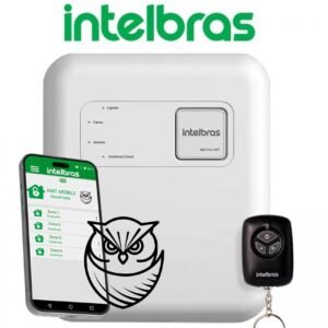 Energizador  de Perímetro Elc6012 NET Intelbras con control remoto y Wifi APP