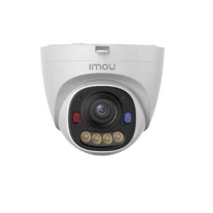 Camara Imou Ip Poe Domo Turret 3mp, Lente 2.8mm, Luz Disuacion Activa (Azul/Roja), Deteccion De Vehiculo Y Humano, Microfono. Ipc-Ps8d-3v0