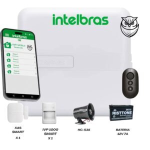 Kit Alarma Intelbras Amt1000 Lan Inalambrica Monitoreo App 802