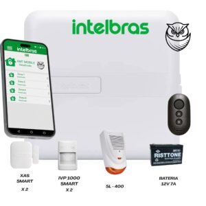 Kit Alarma Intelbras Amt1000 Lan Inalambrica Monitoreo App 804