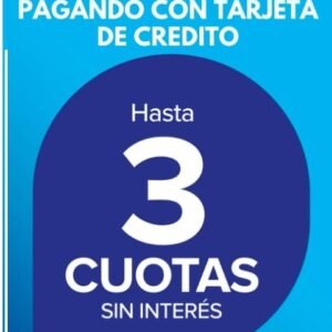 Pago con tarjeta de credito 3 cuotas