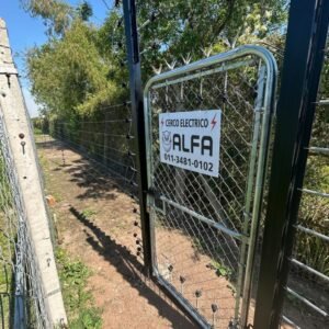 Puerta De Caño Con Tejido 1 X 2 Mts (1 Hojas)